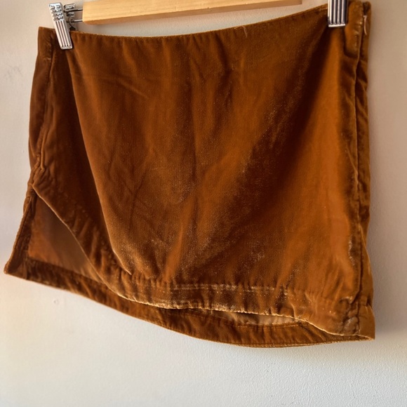 Free People Annalise Mini Skirt Velour BNWOT 0 - Picture 8 of 8